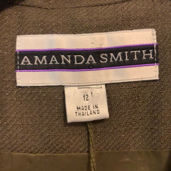 Amanda Smith Women’s Short Sleeve Blazer Size 12 - Picture 3 of 4